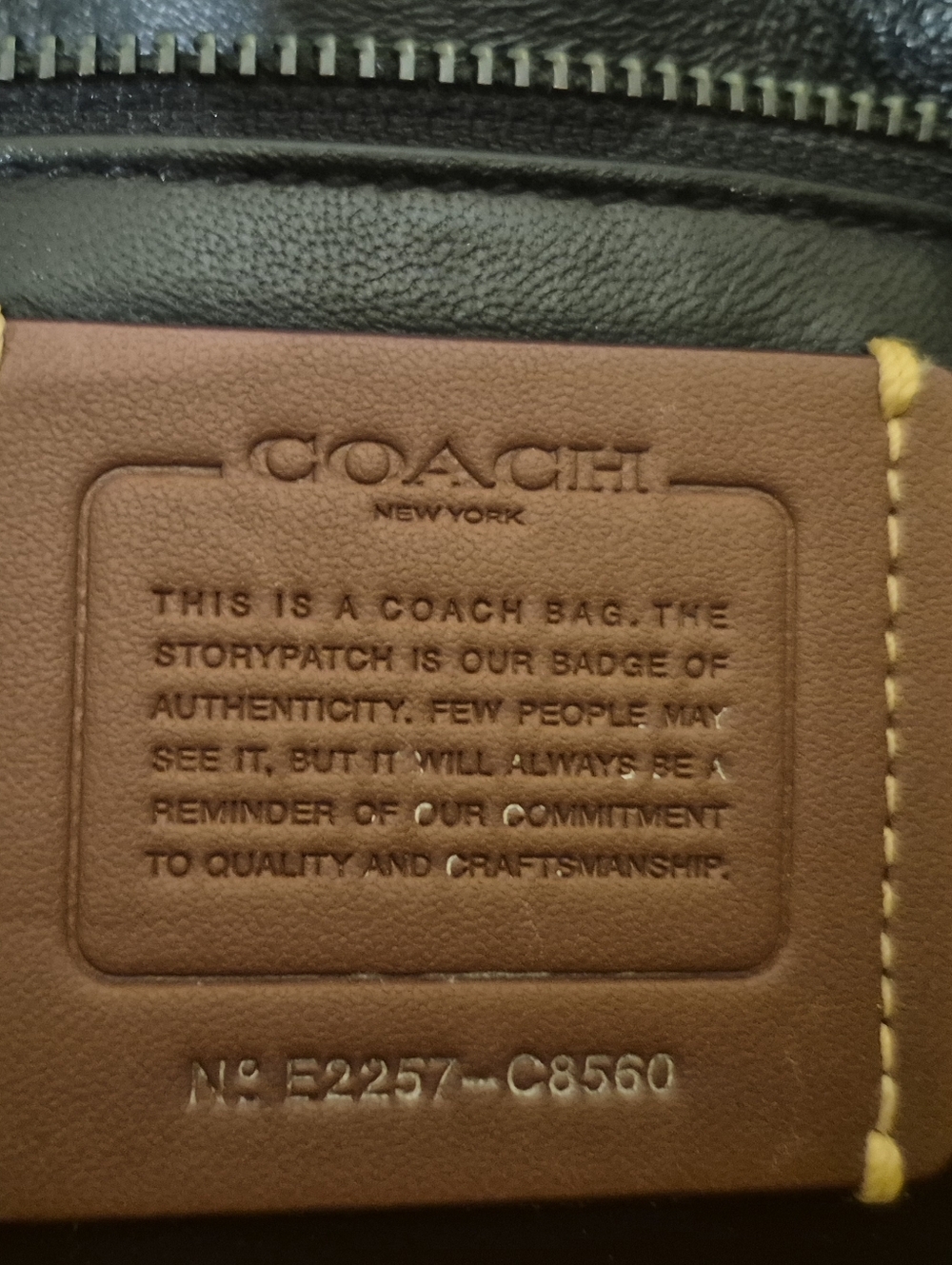 COACH Madison Quilted Shoulder Bag - Picture 6 of 12